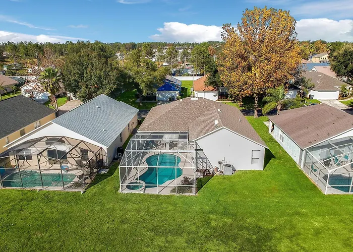Grand Luxury Deluxe 4Br Pool Home Near Disney